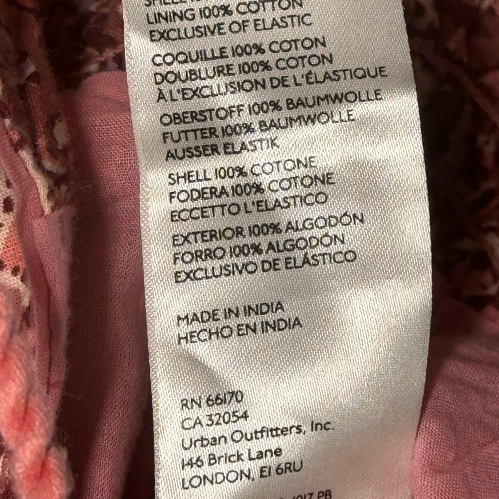Free People Pink Patterned Bomber Jacket - Picture 11 of 12